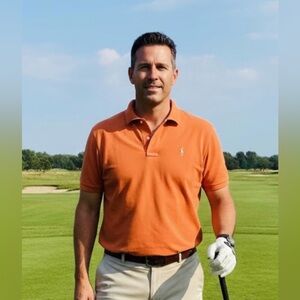Ralph Lauren Vibrant Orange Polo Shirt